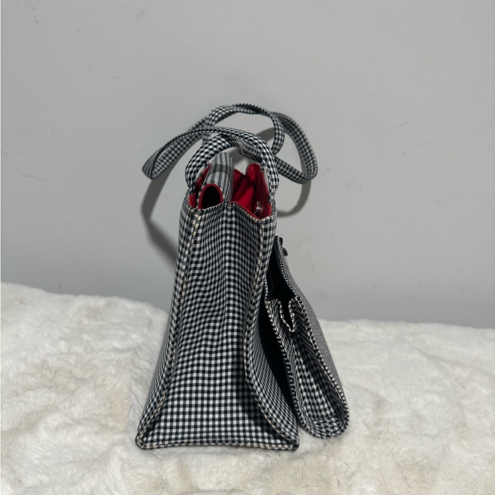 Kate Spade Houndstooth Tote and Pouch Set - Picture 2 of 9